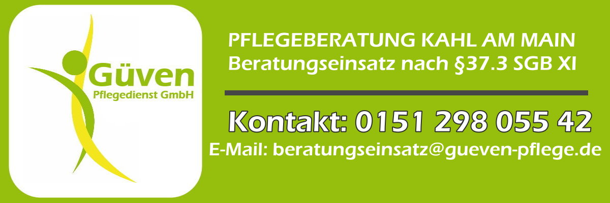 Pflegeberatung Kahl am Main und Umgebung - Güven Pflegedienst